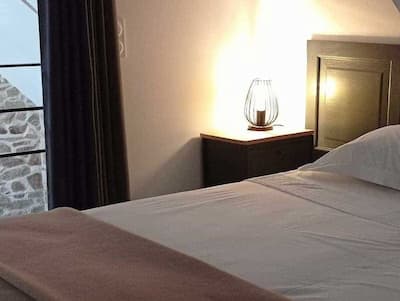 Chambre gîte 2 personnes Bretagne bord rivière Blavet