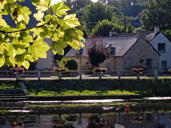 Gîte vue rivière Blavet Bretagne
